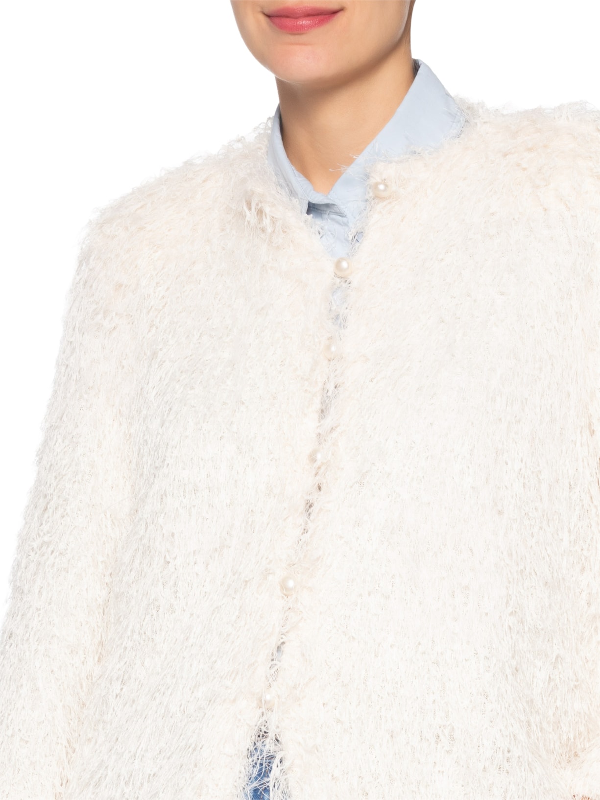 Casaqueto Feminino Analu Off White Iorane