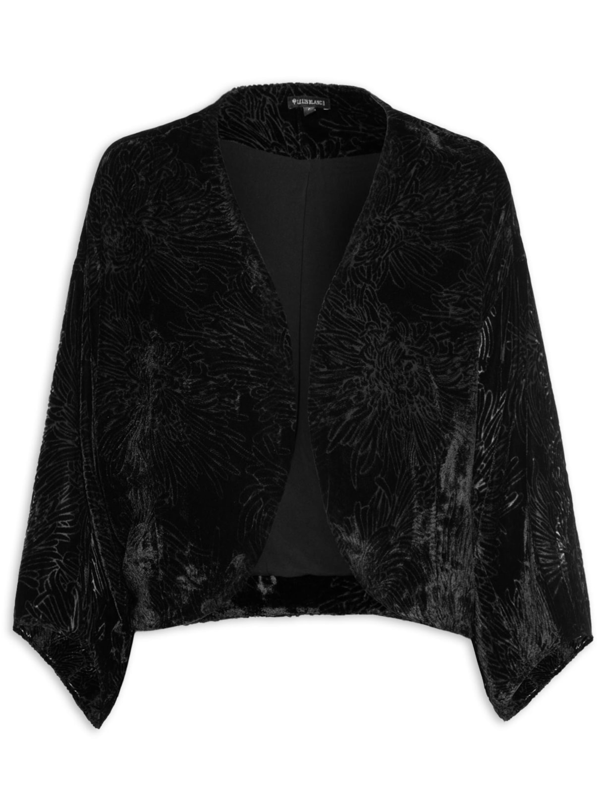 Casaqueto Feminino Poppy Preto Le Lis