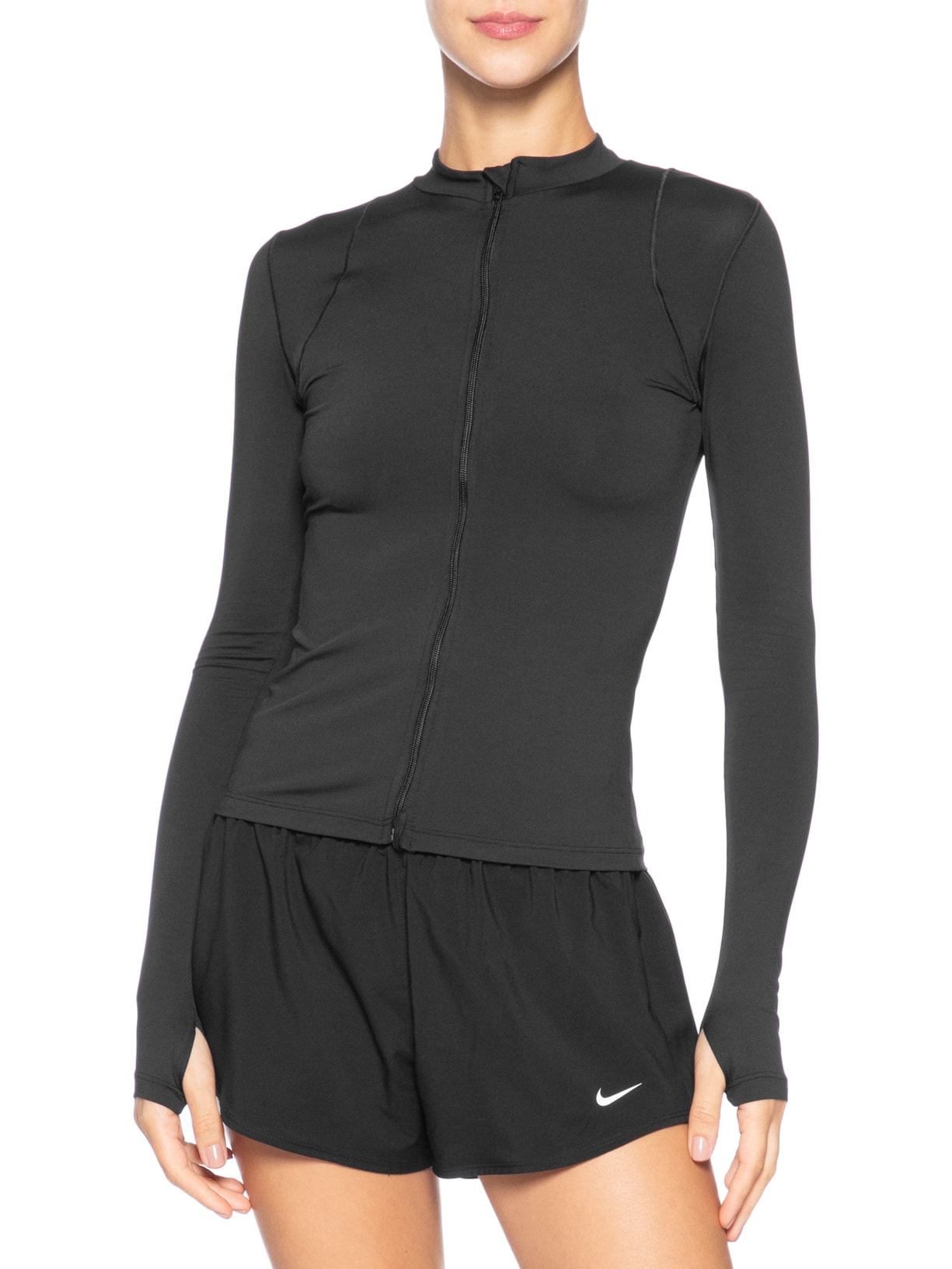 Casaquinho Feminino Malha Fina Preto Inhale