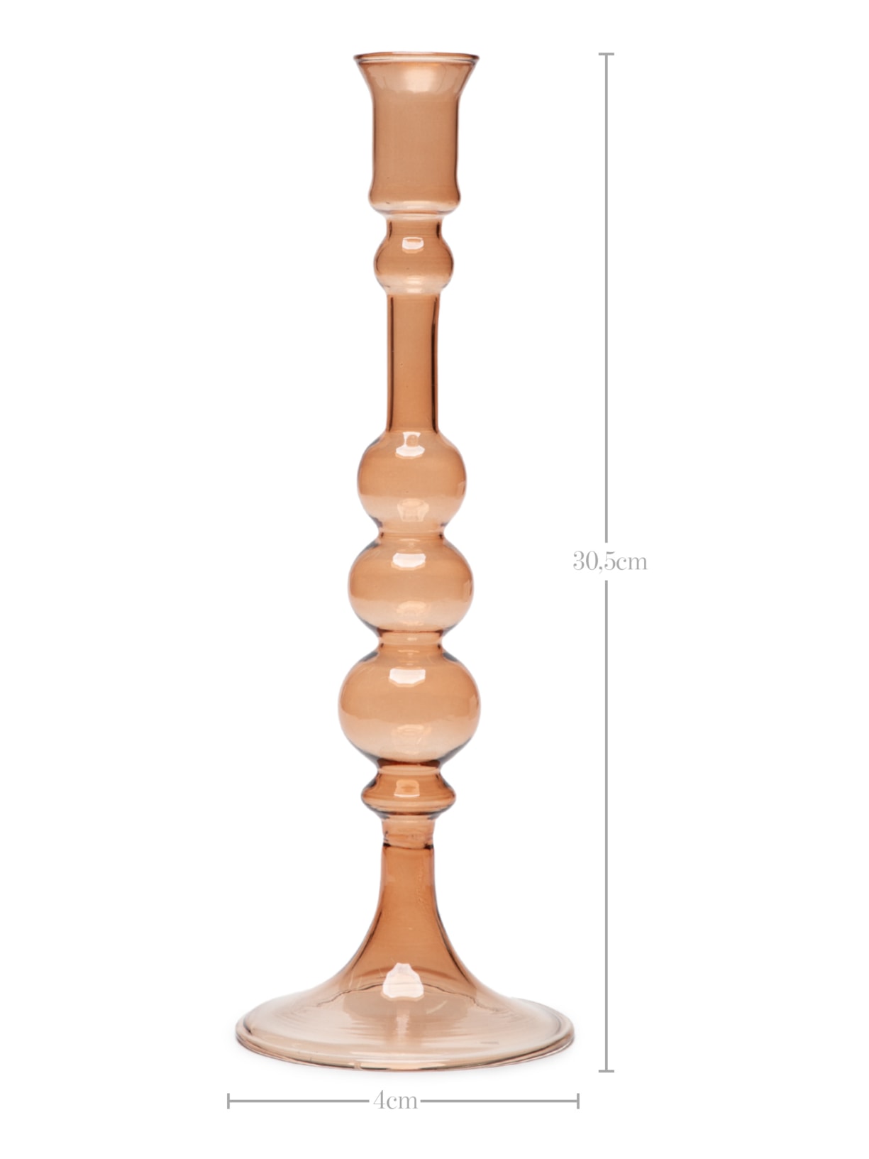 Castiçal II Laranja Le Lis Casa