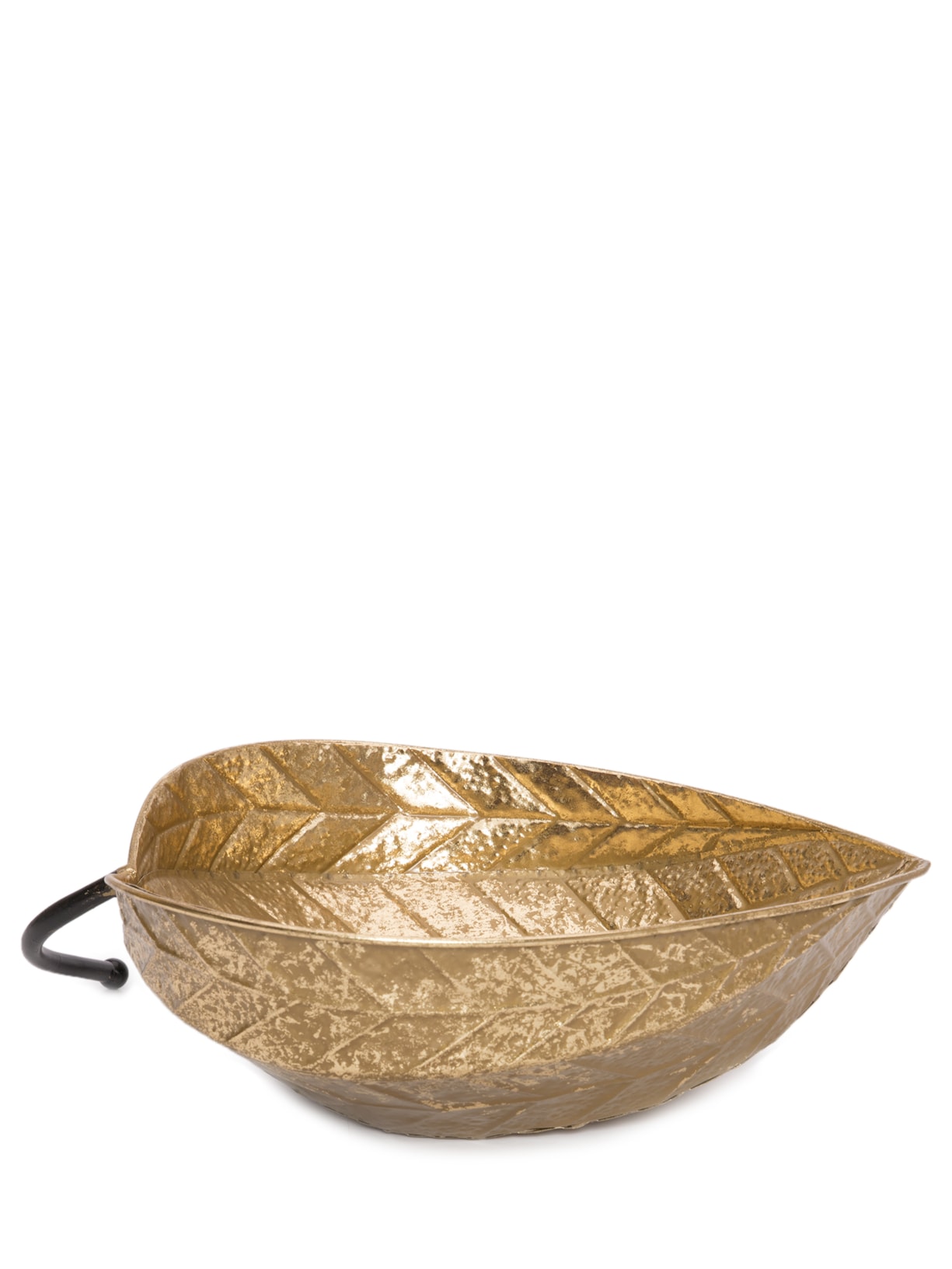 Centro De Mesa Cordia Em Metal 1 Peça Dourado '2Home