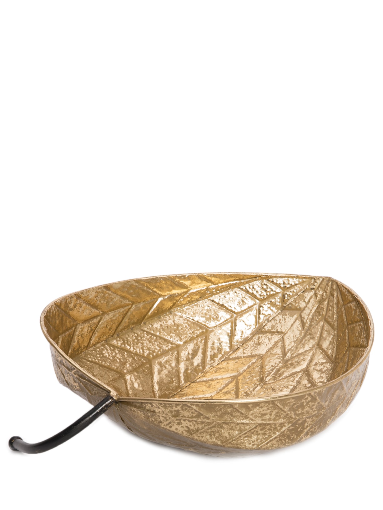 Centro De Mesa Cordia Em Metal 1 Peça - Dourado