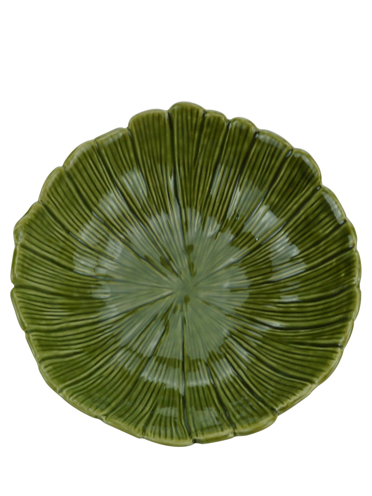 Centro de Mesa de Cerâmica Banana Leaf Verde '2Home