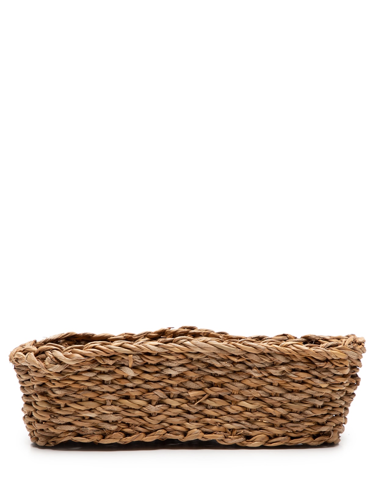 Cesta Oval Terra Em Fibra Natural - Bege