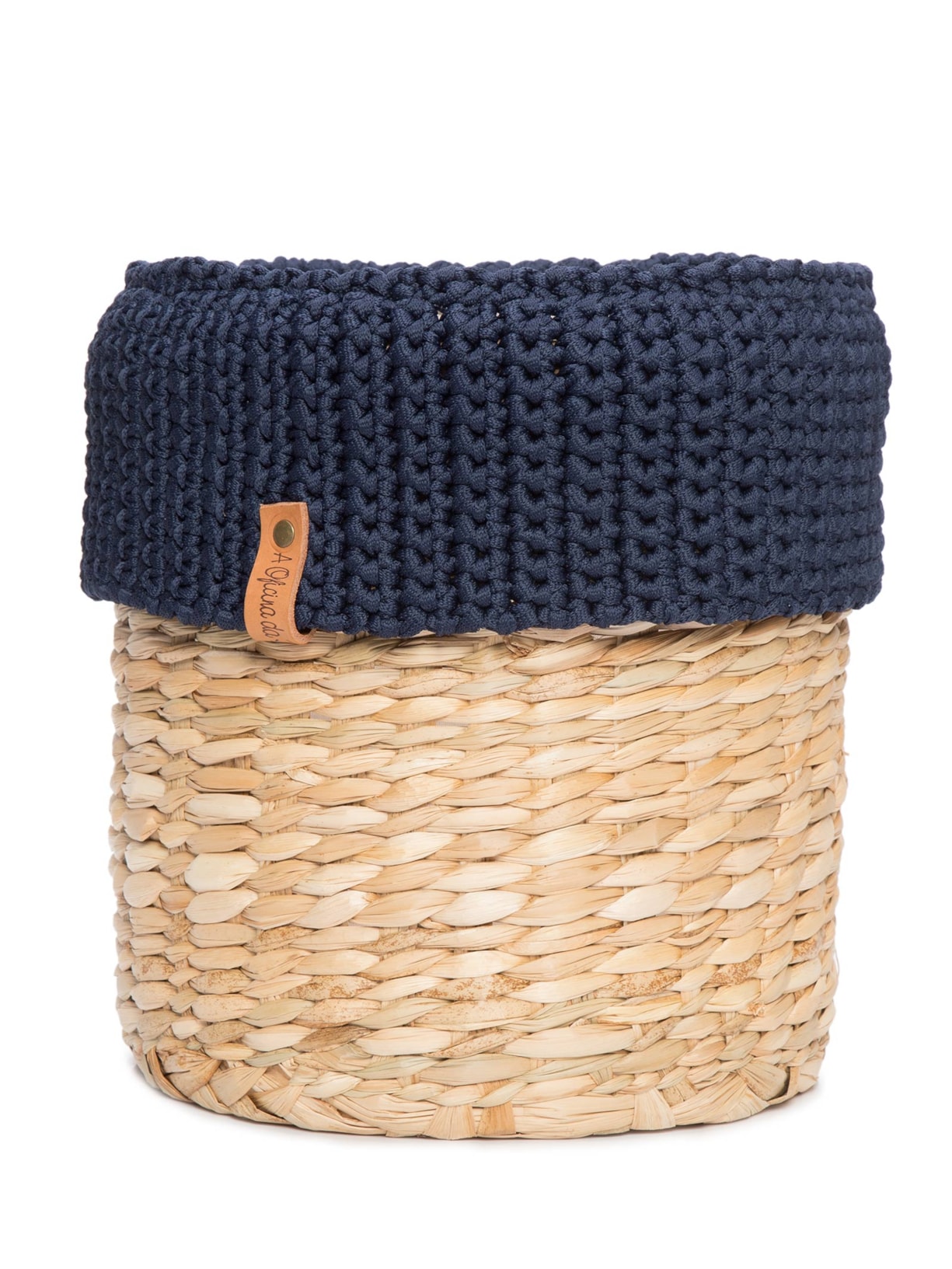 Cesto Amazônia Redondo N 4 - Azul