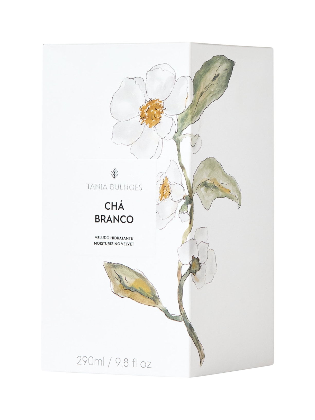 Chá Branco Veludo Hidratante 290ml Tania Bulhões