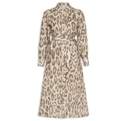 Chamise Feminina Silvana Onça - Marrom