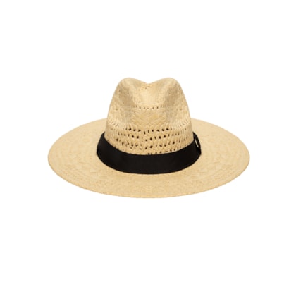 Chapéu De Palha Feminino - Bege