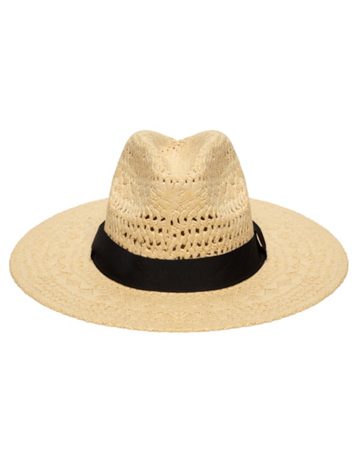 Chapéu De Palha Feminino - Bege