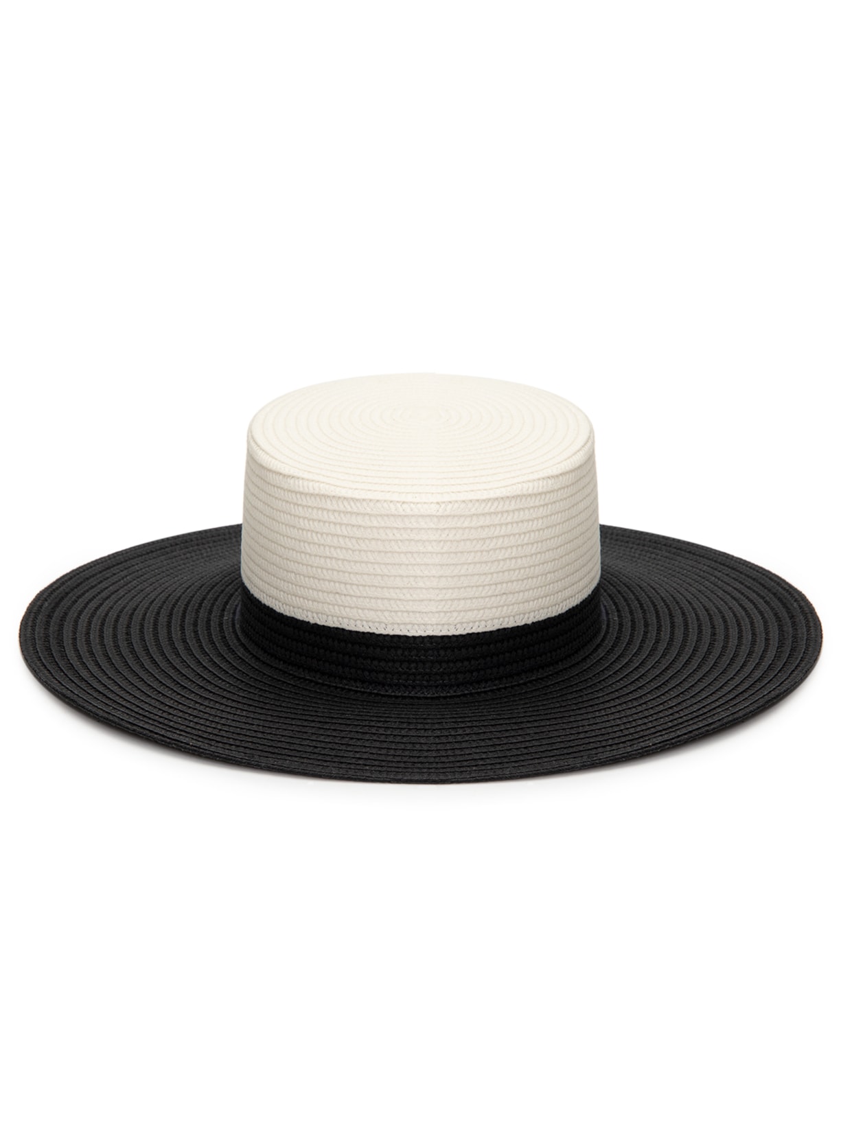 Chapéu Feminino Bicolor Clássico - Preto