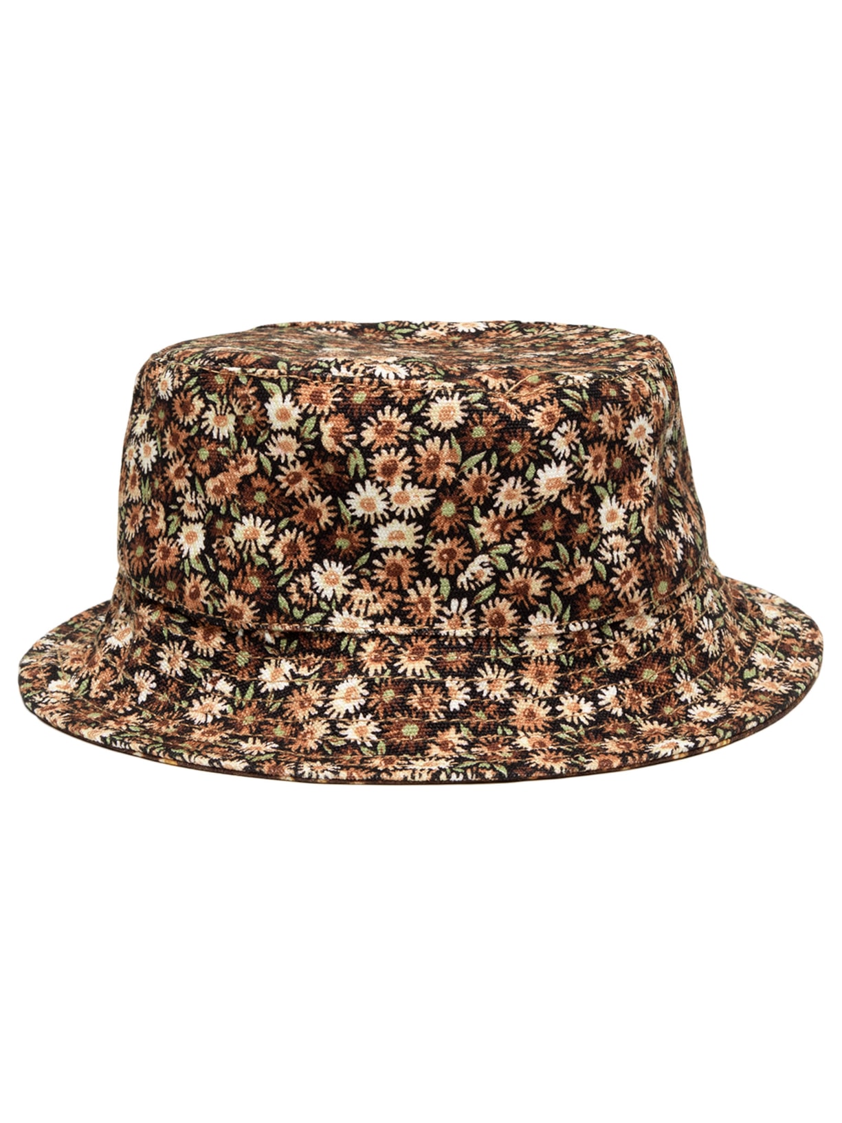 Chapéu Feminino Bucket Double Face Liberty Seeds Textura Marrom Animale