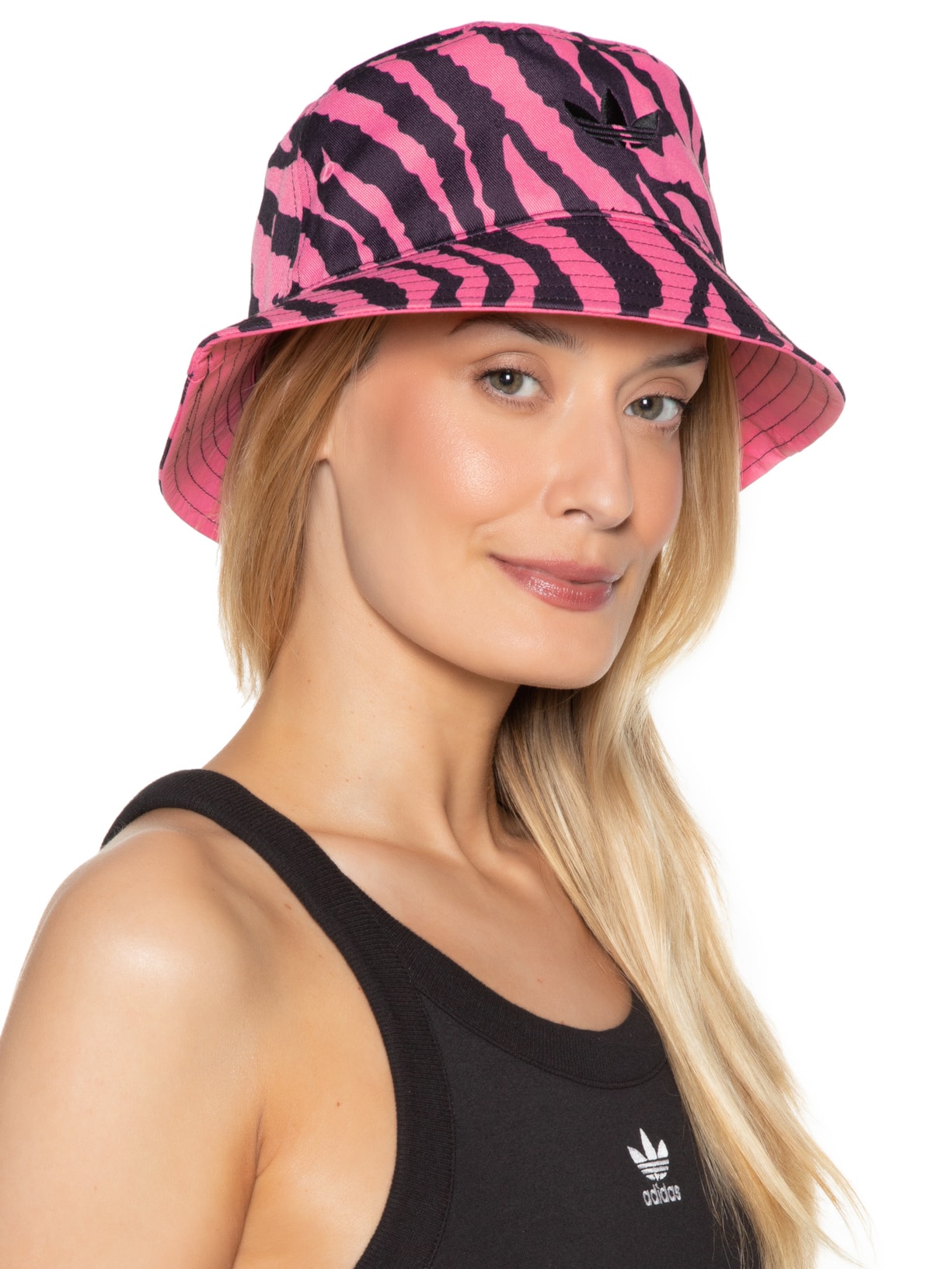 Chapéu Feminino Bucket Sesopk Animal Print Adidas Originals