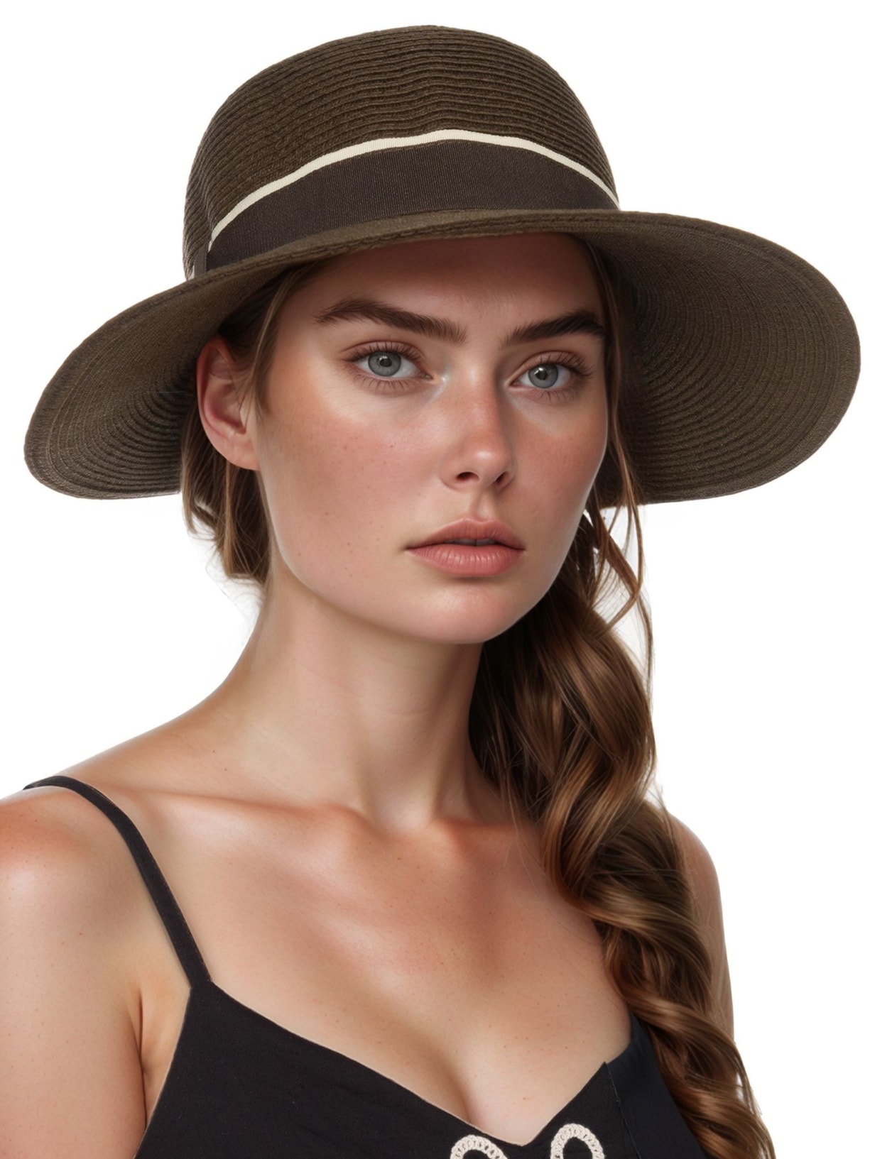 Chapéu Feminino Carla Marrom Le Lis