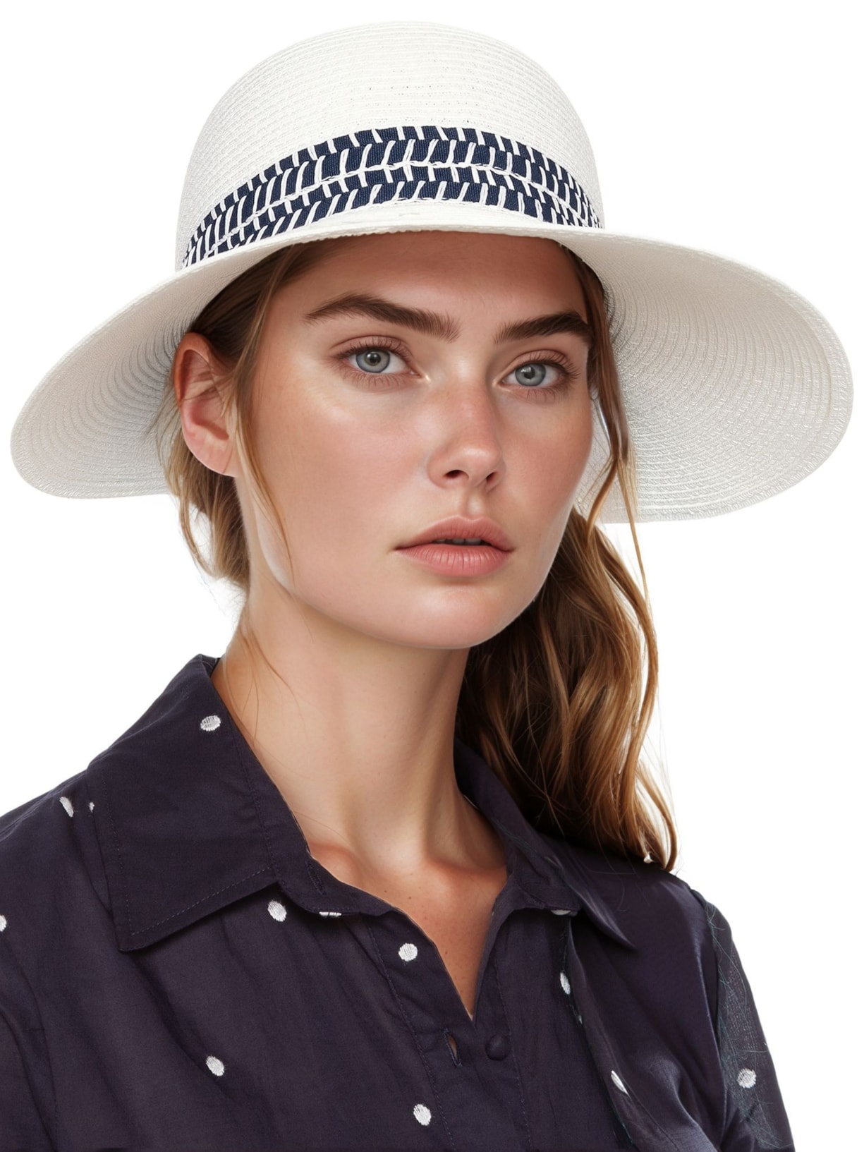 Chapéu Feminino Carla Off White Le Lis