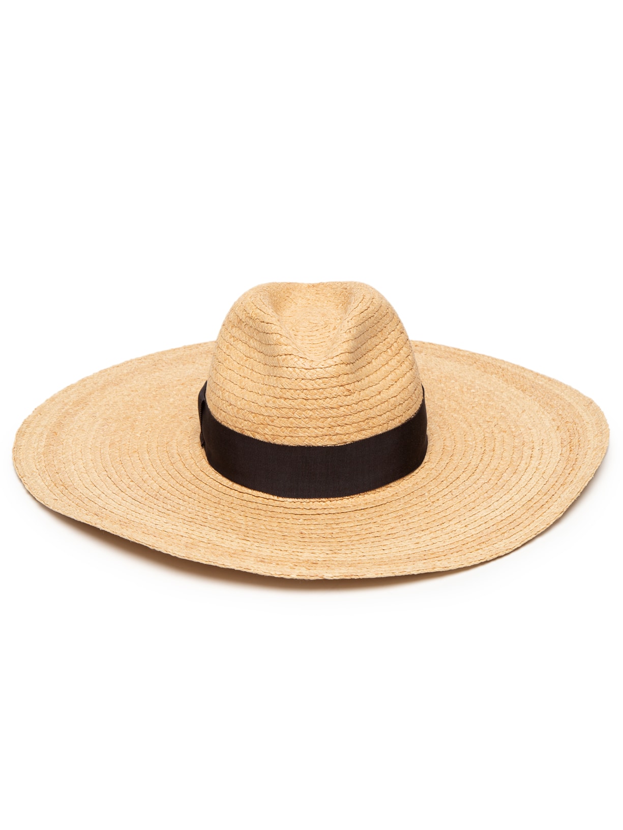 Chapéu Feminino Em Palha Natural - Bege