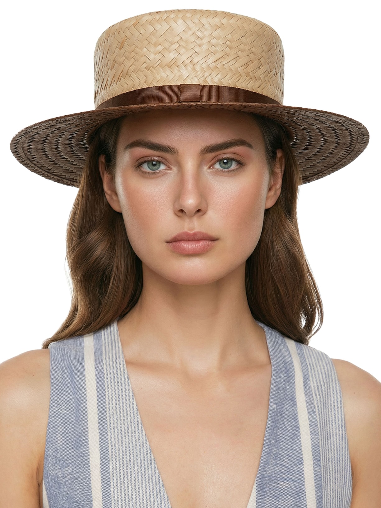 Chapéu Feminino Orla Marrom Palebrasilis