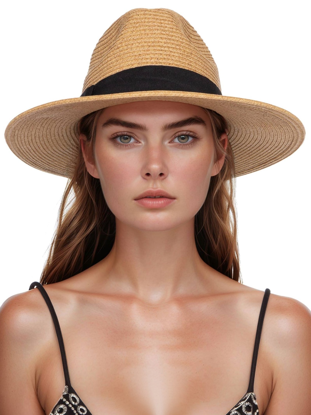 Chapéu Feminino Pamela Bege Le Lis