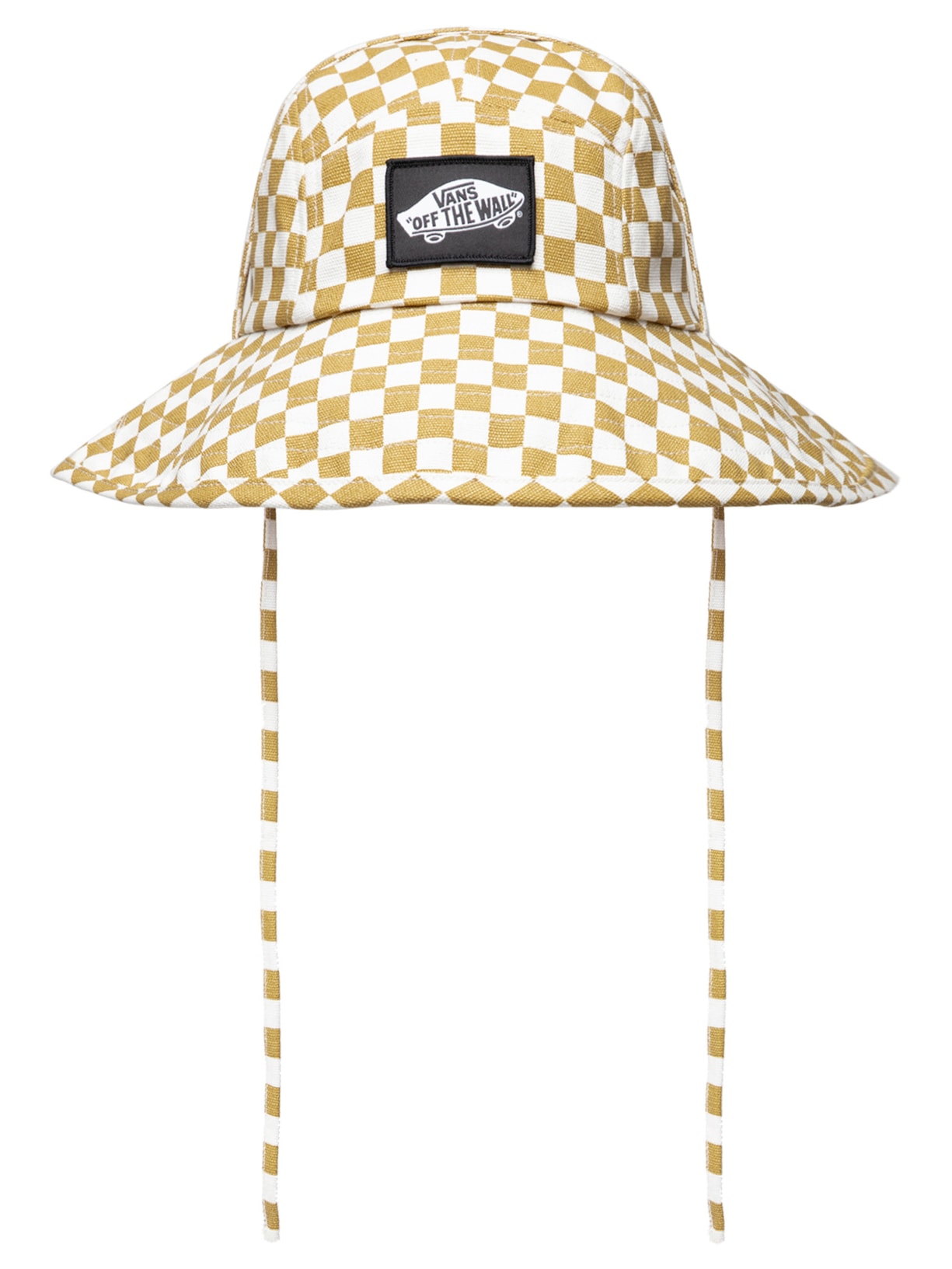 Chapéu Feminino Sunny Side Bucket Checkerboard Day Pig Suede Gum Antelope - Bege