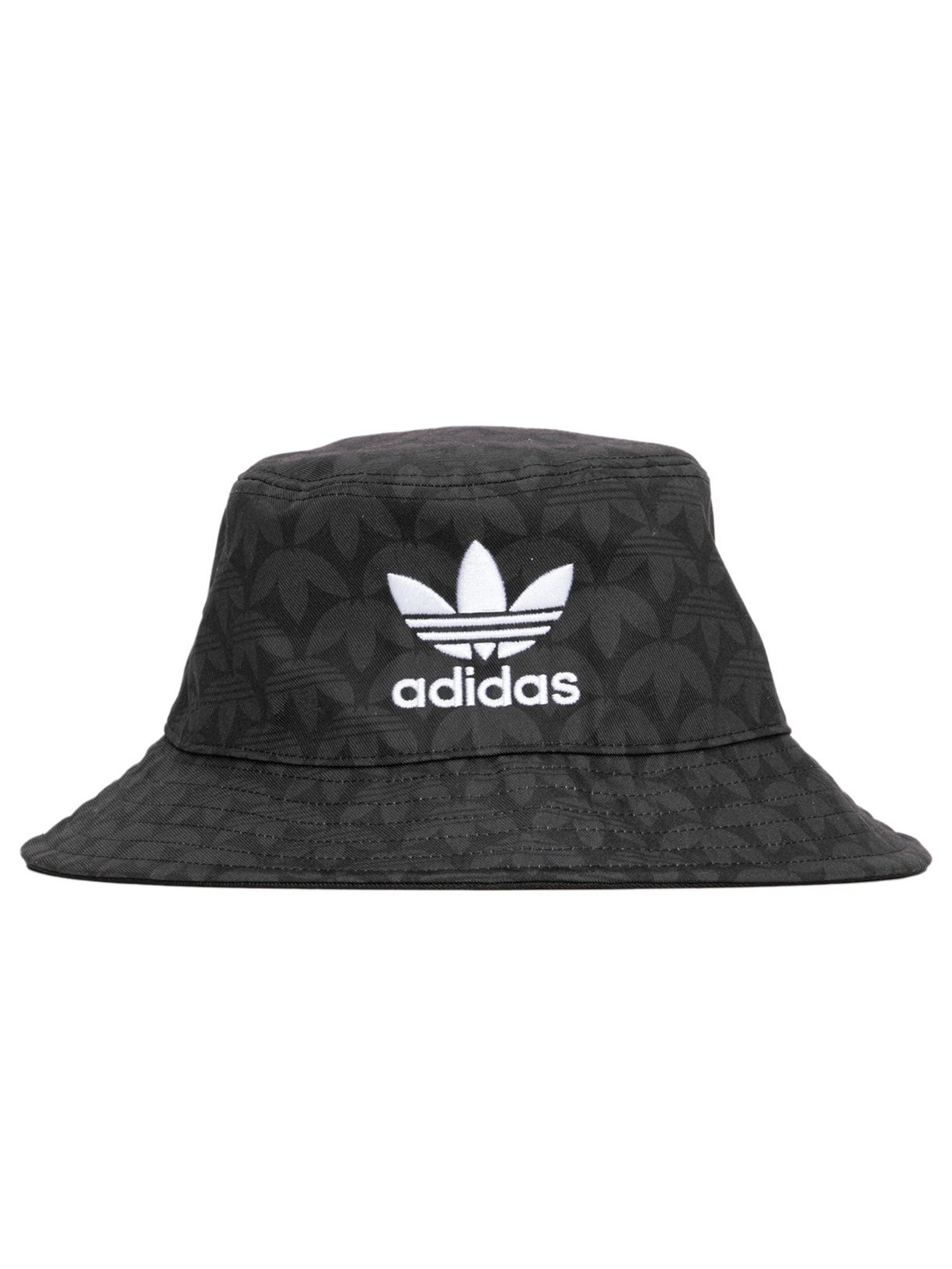 Chapéu Masculino Mono Gram Bucket - Preto