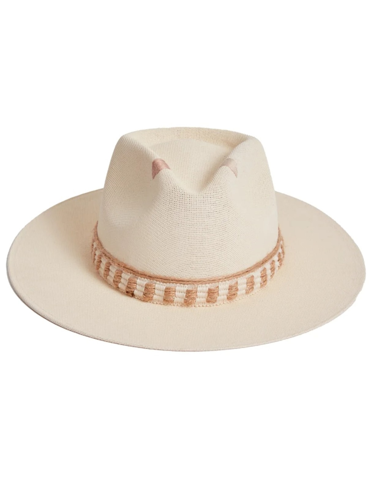 Chapéu Panamá Com Faixa Em Sisal - Off