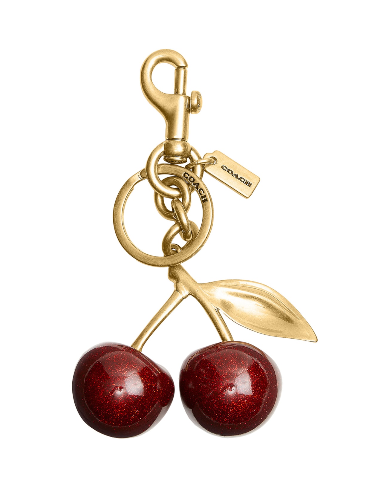 Chaveiro Cherry Red Apple Vermelho Coach