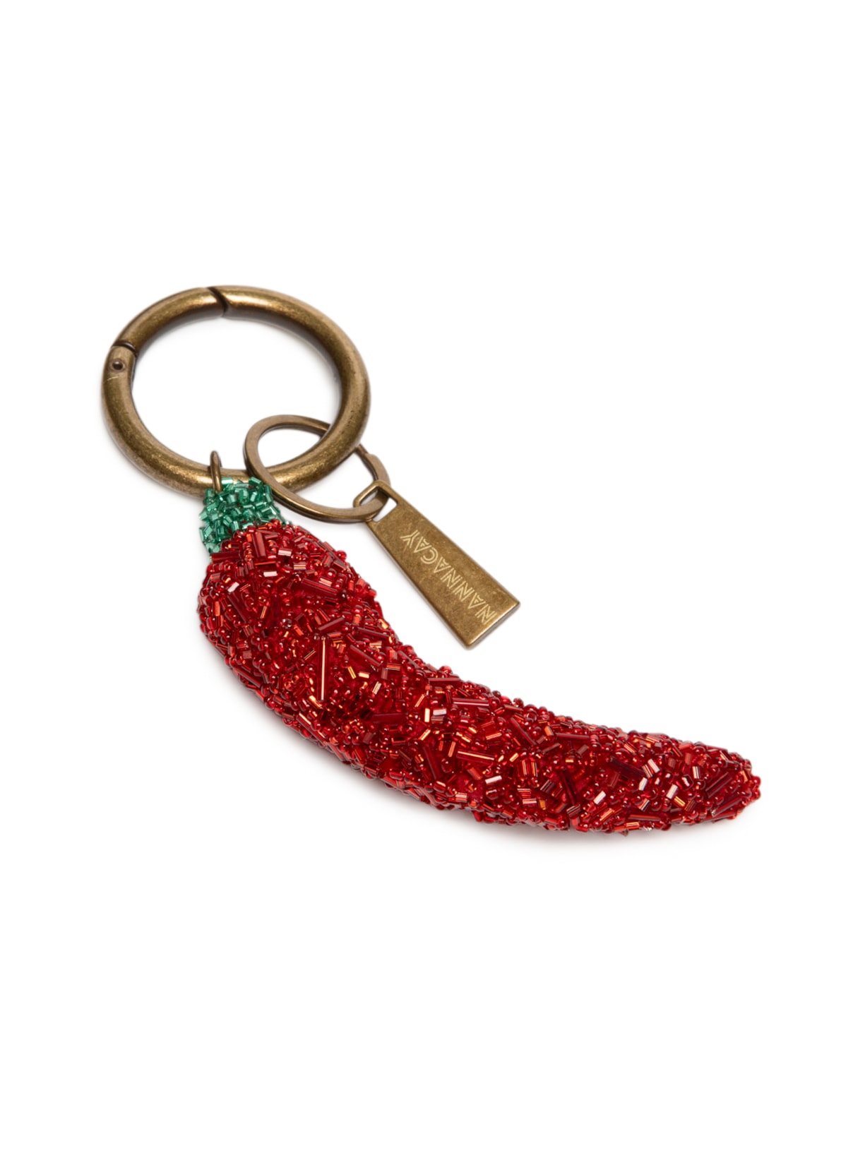 Chaveiro Feminino Dedo de Moça Charm – Vermelho Nannacay