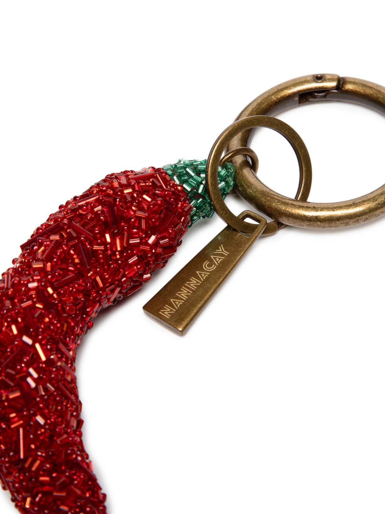 Chaveiro Feminino Dedo de Moça Charm – Vermelho Nannacay