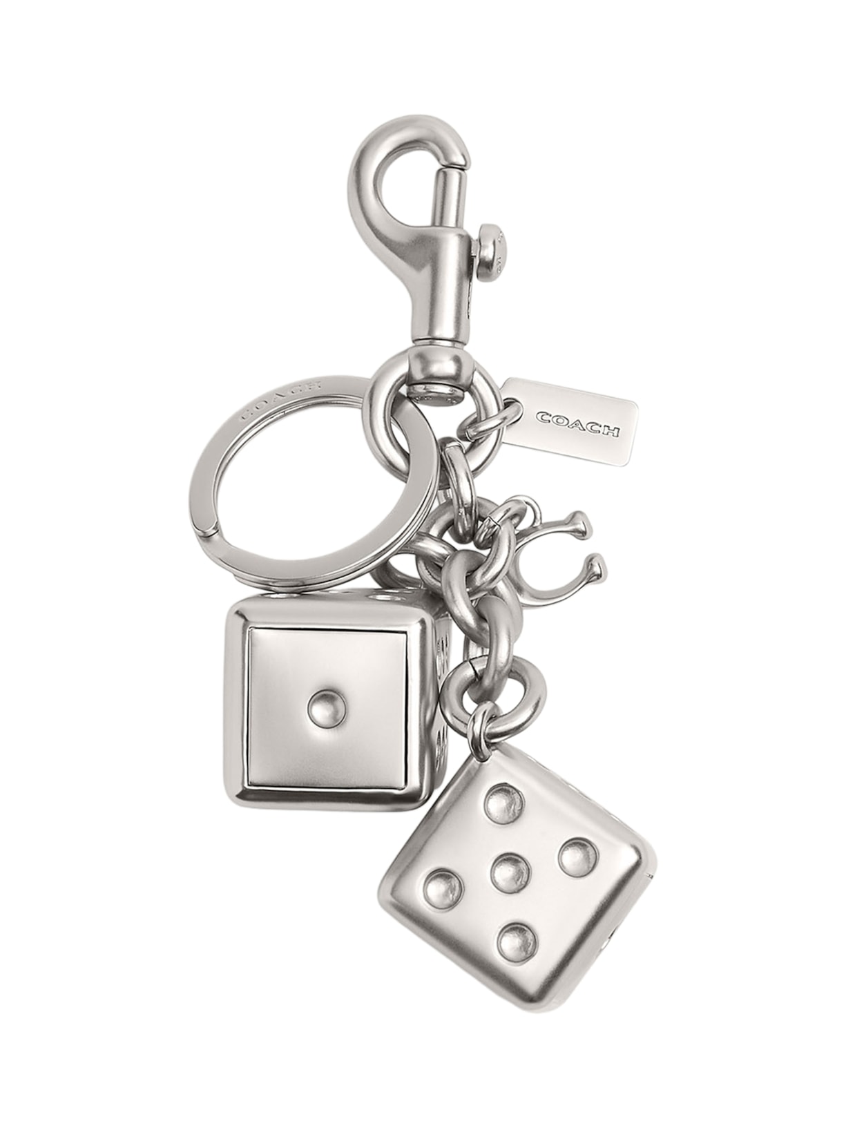 Chaveiro Feminino Dice Dourado Coach