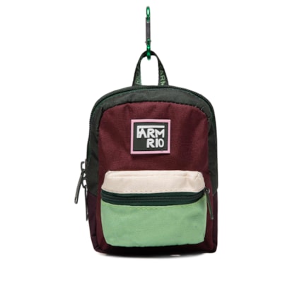 Chaveiro Feminino Xodozinho Colorblocking - Verde