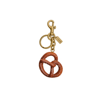 Chaveiro Unissex Small Pretzel - Marrom