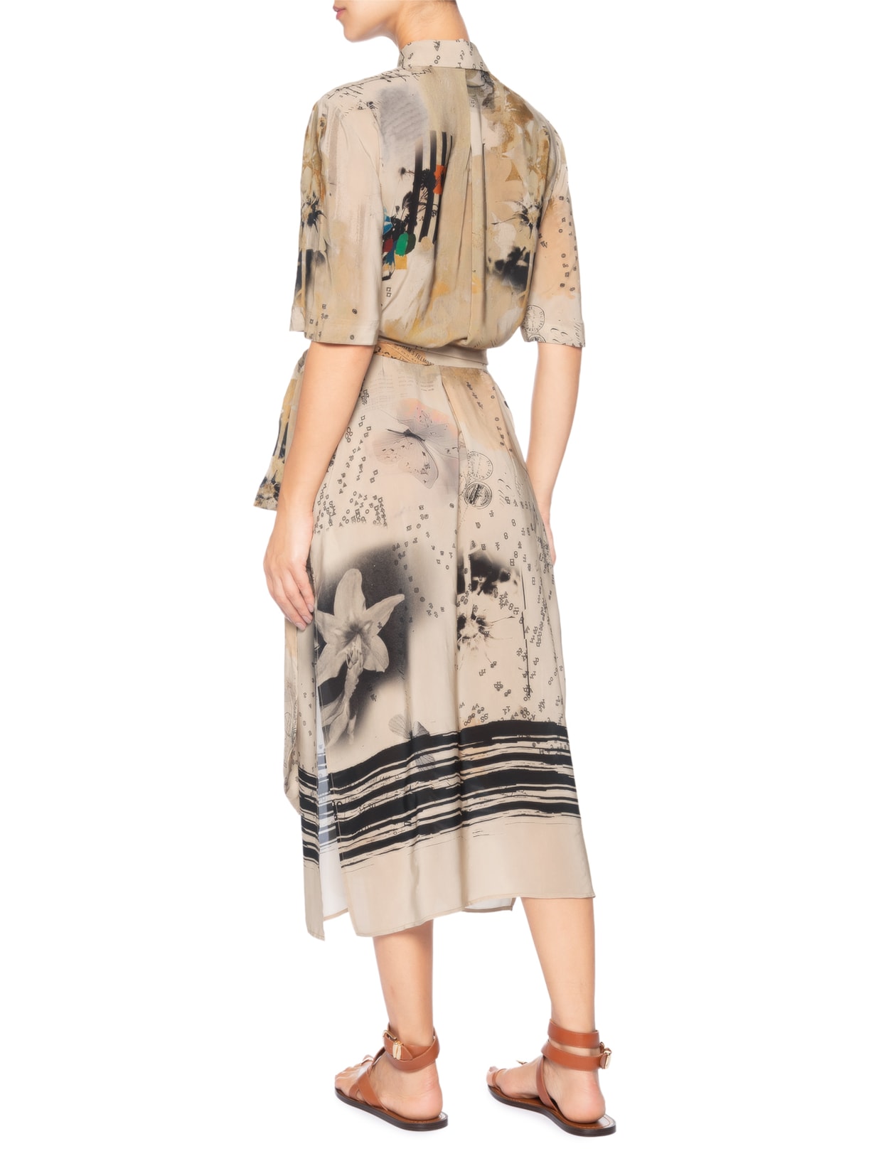 Chemise Carta Bege Animale