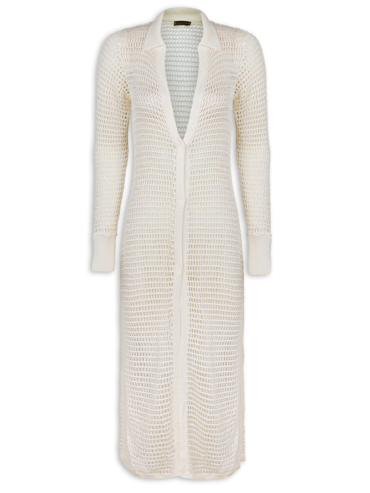 Chemise Feminina Jenne Tricot Branco Vix
