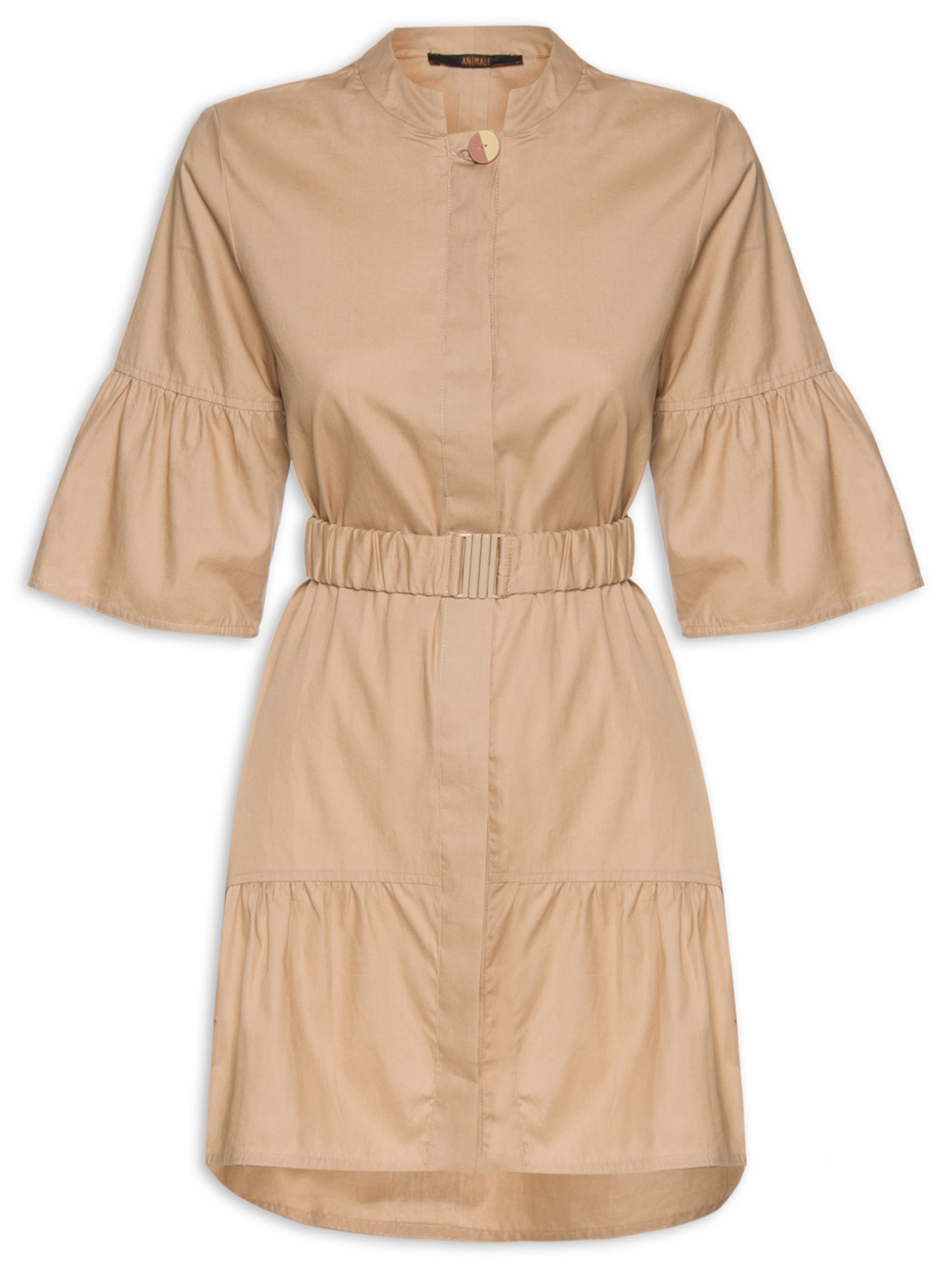 Chemise Feminino Cashmere - Bege