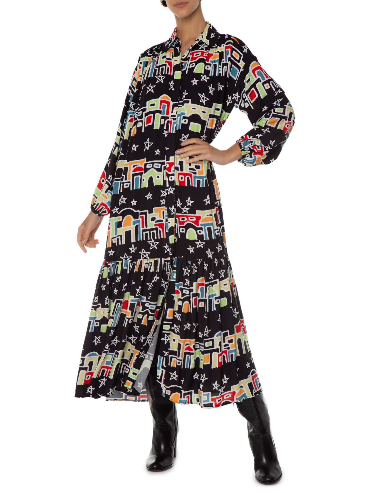 Chemise Izzy Preto Le Lis + Bdln