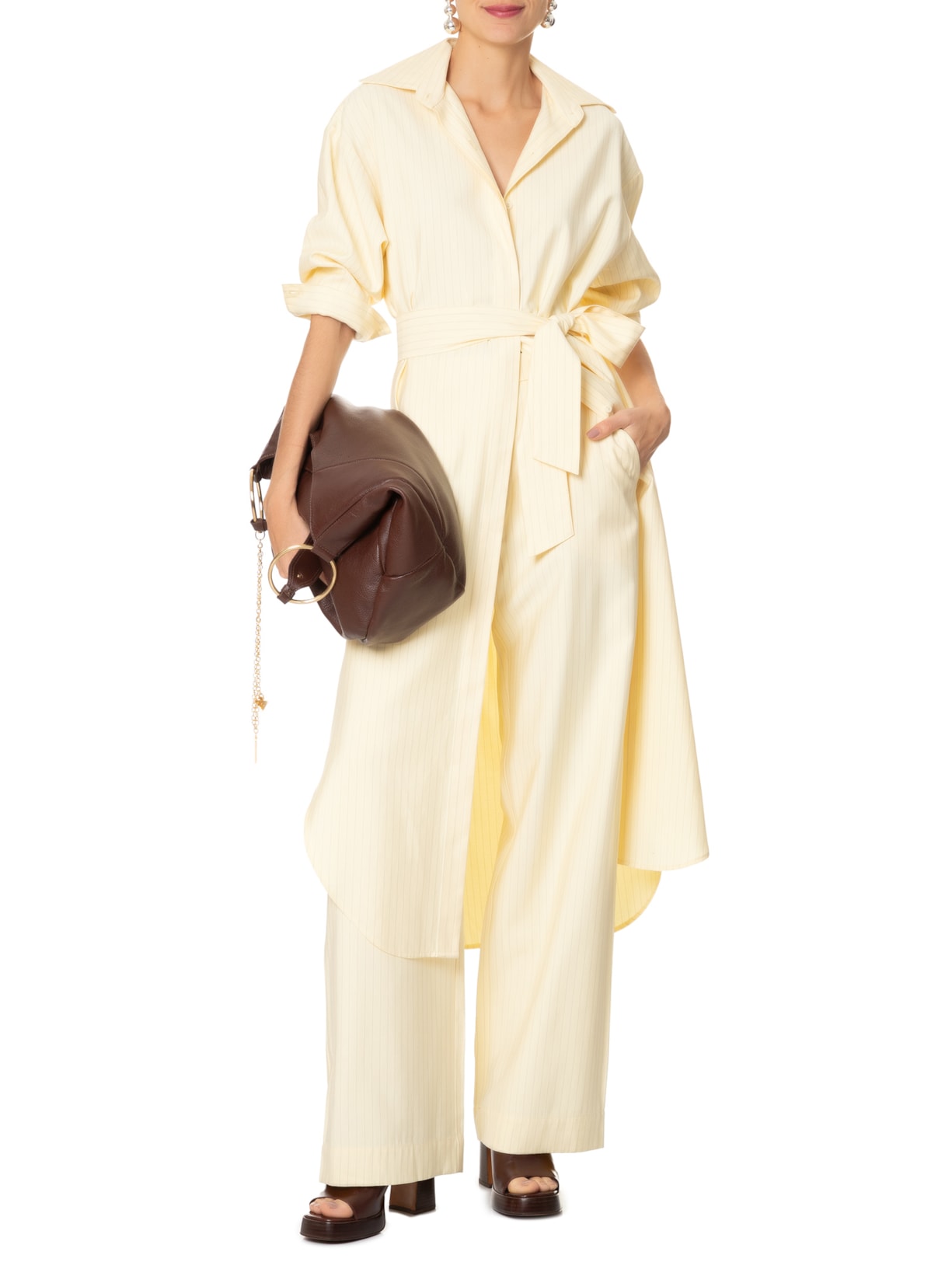 Chemise Karla Amarelo Iorane