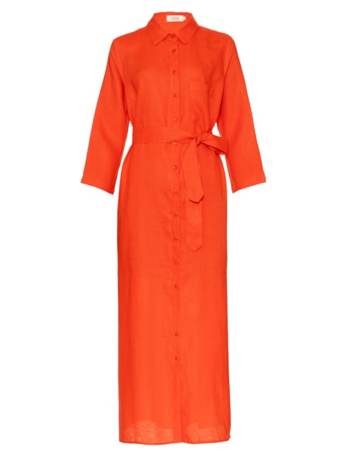 Chemise Linho Coral