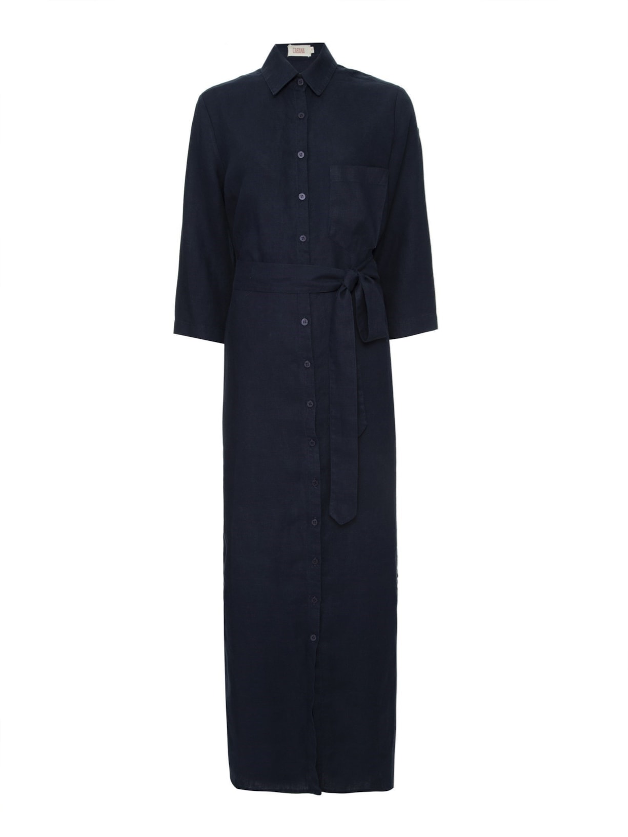 Chemise Linho Marinho