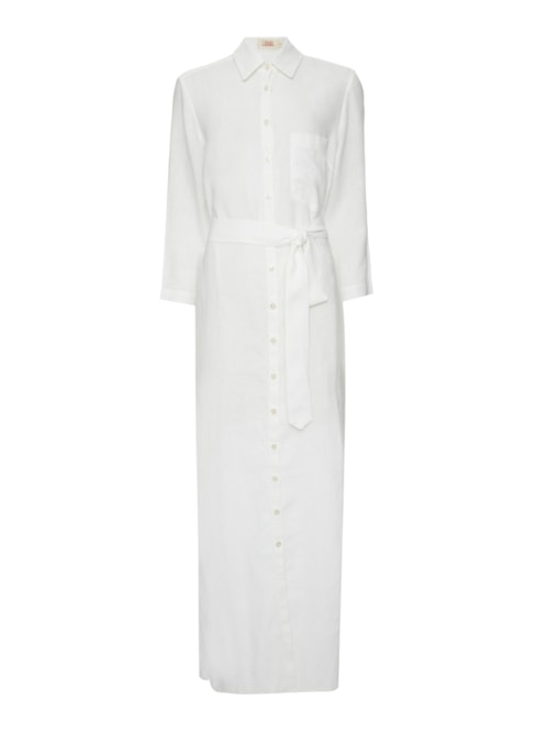 Chemise Linho Off White