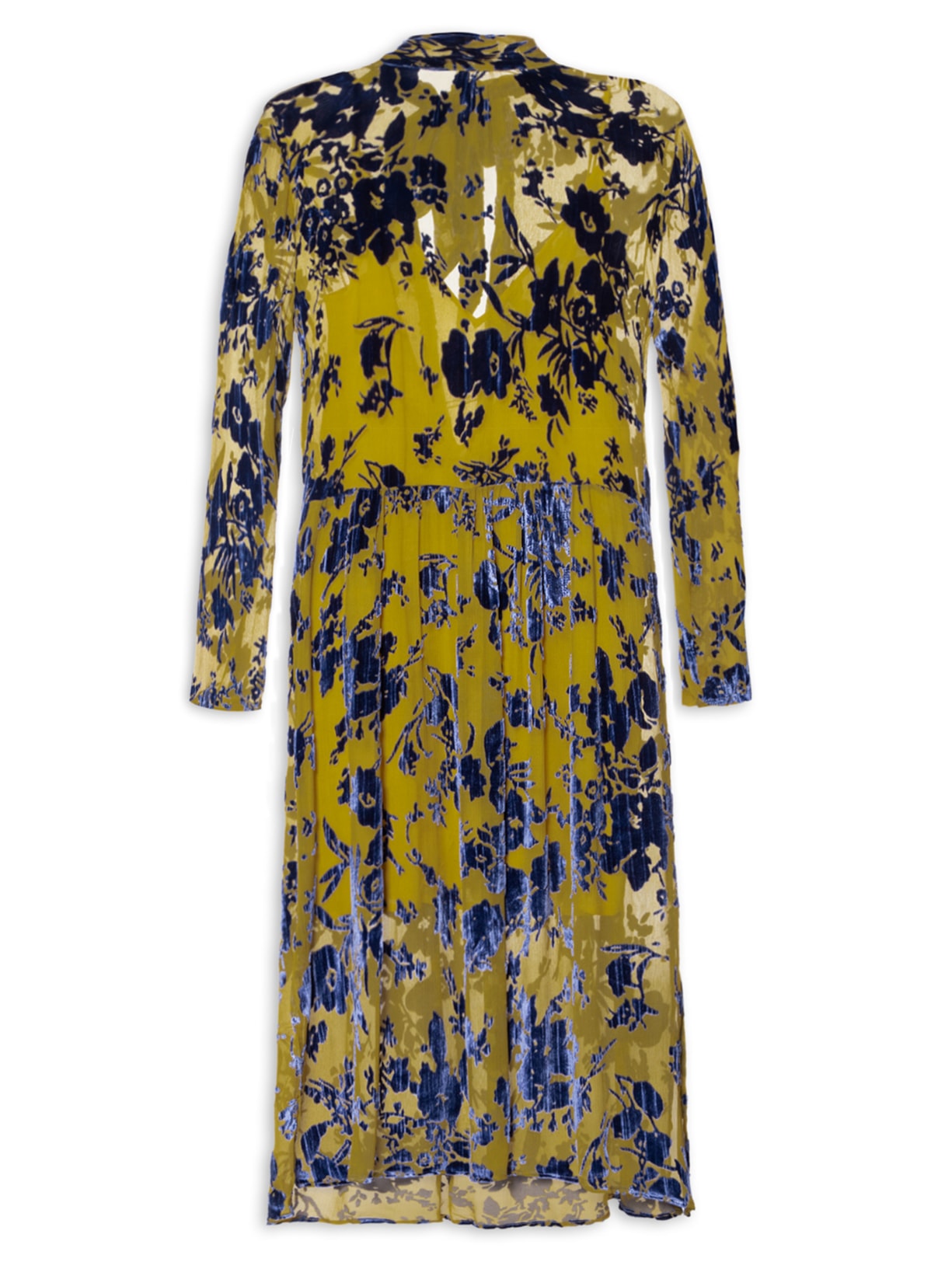 Chemise Veludo Abstrato Wings- Verde