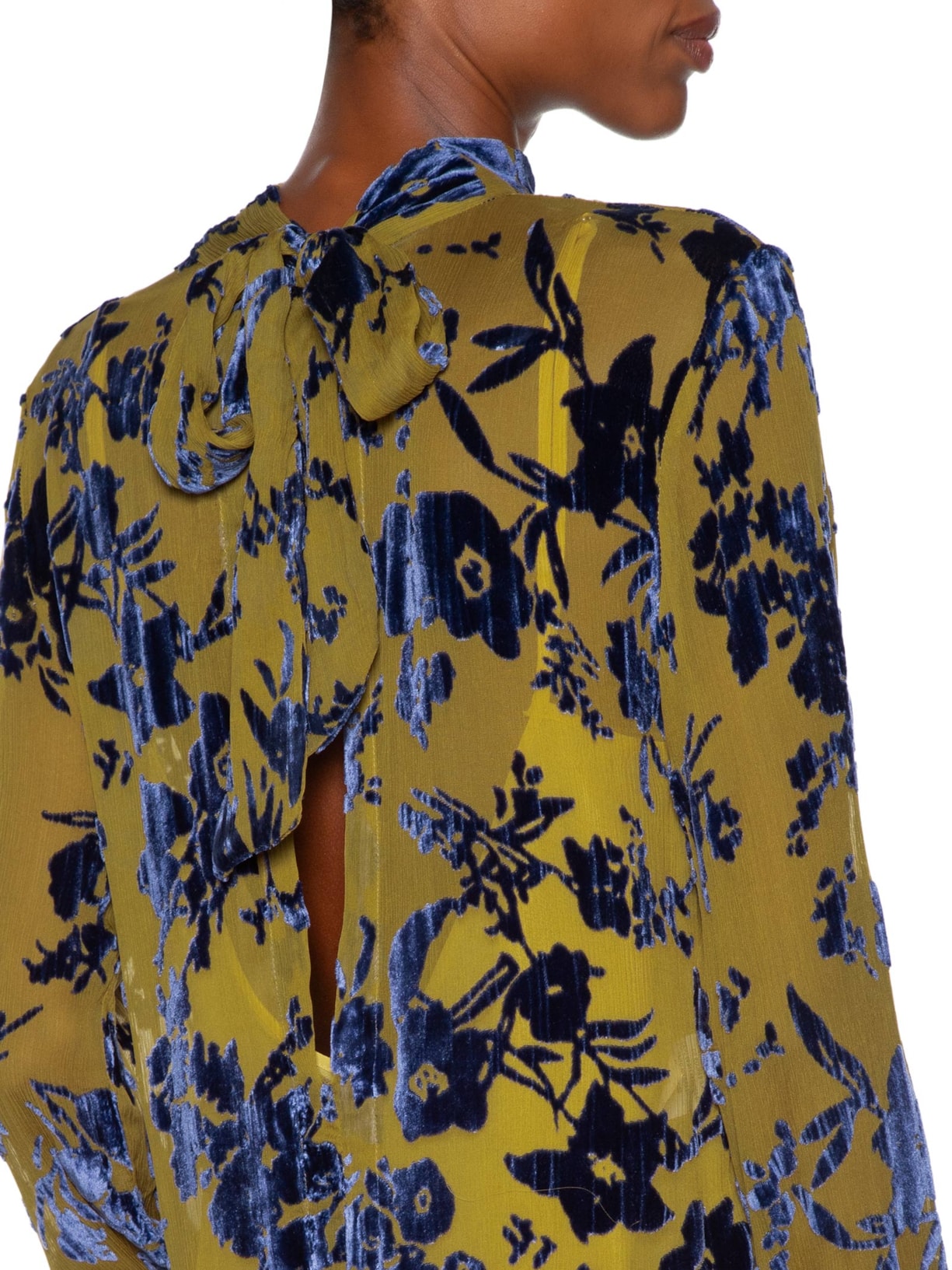 Chemise Veludo Abstrato Wings- Verde Animale