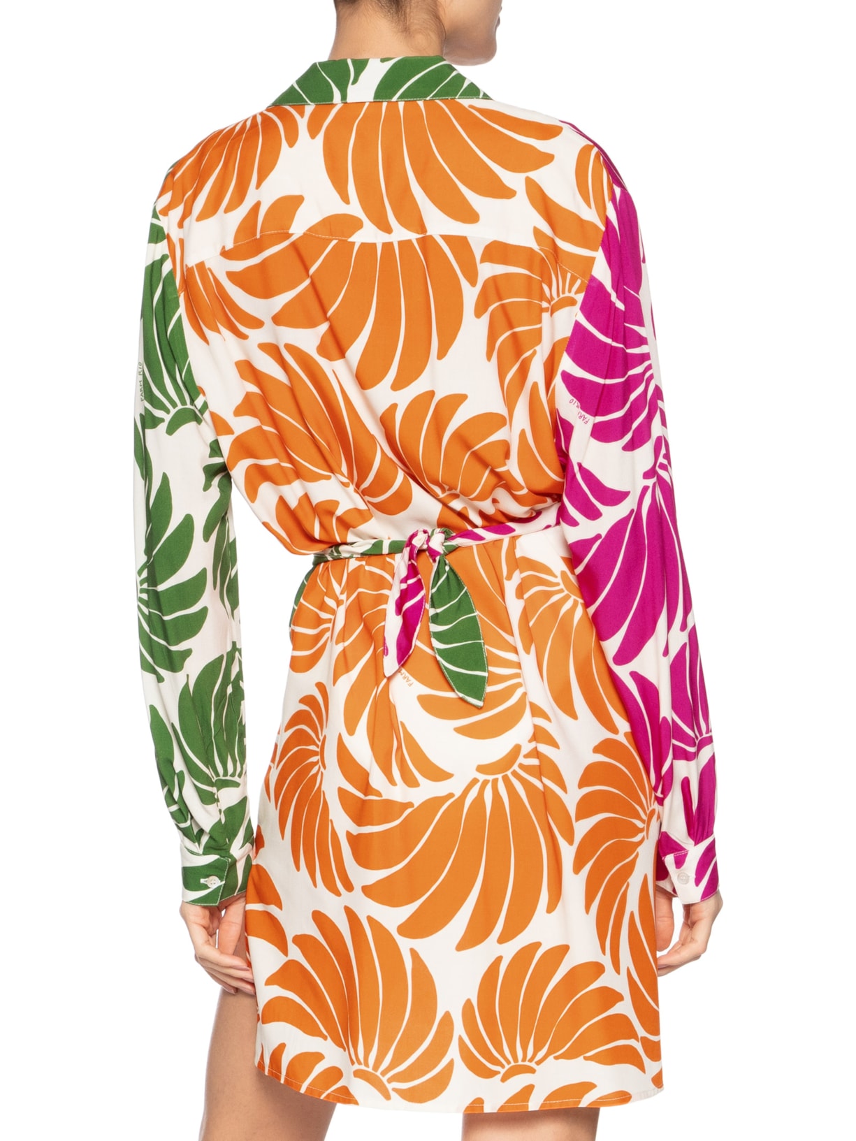 Chemise Vôo de Banana Rosa Farm Praia