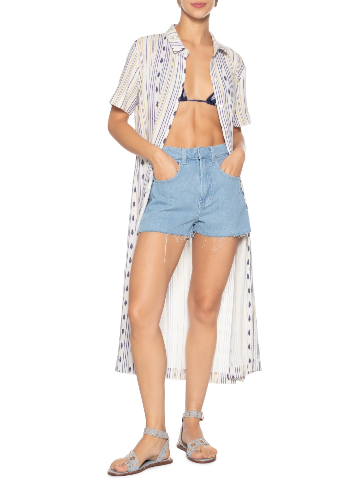 Chemisier Feminino Básico Branco Lenny Niemeyer