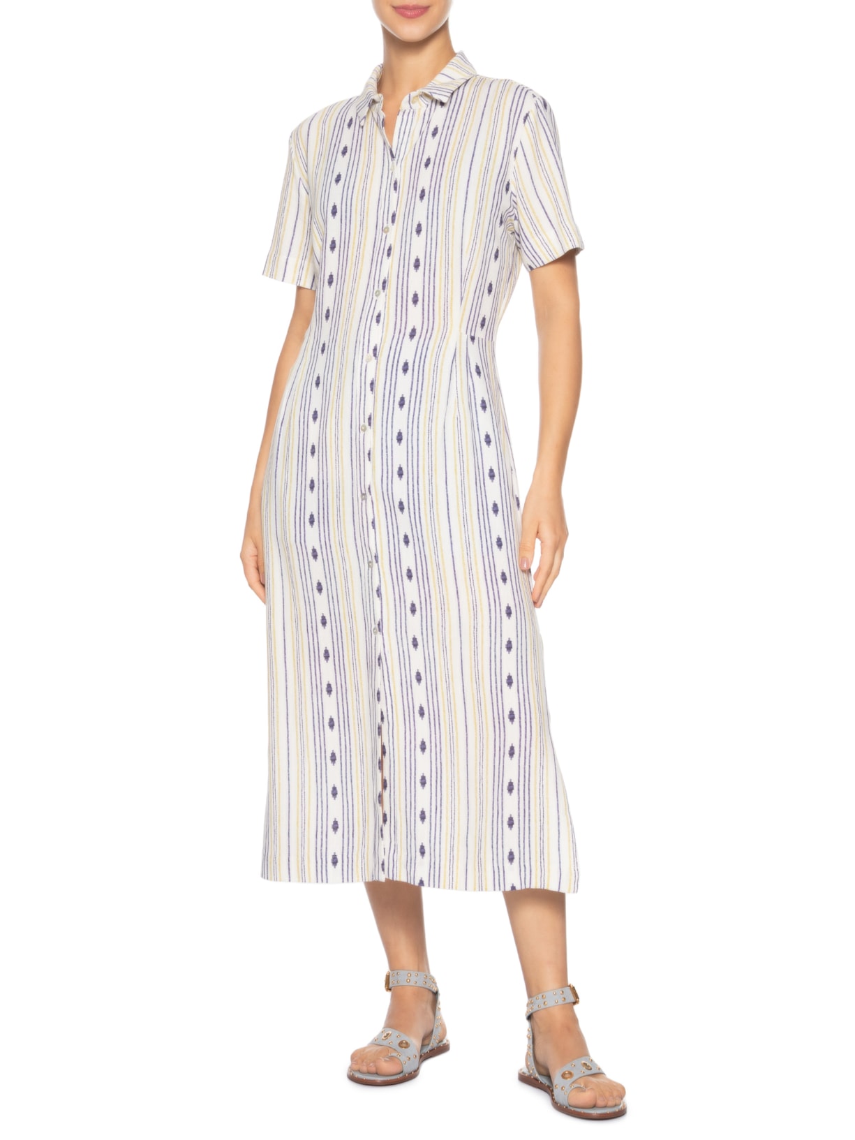 Chemisier Feminino Básico Branco Lenny Niemeyer