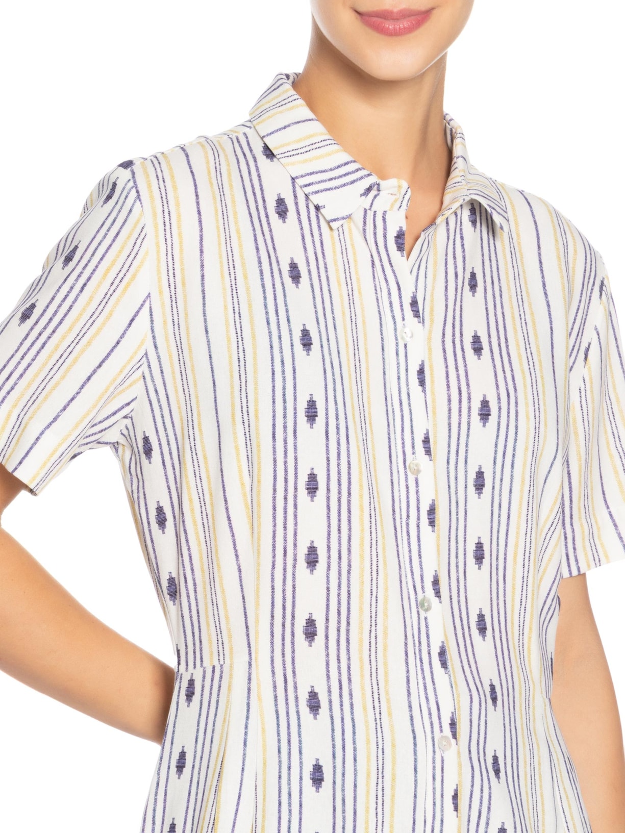 Chemisier Feminino Básico Branco Lenny Niemeyer