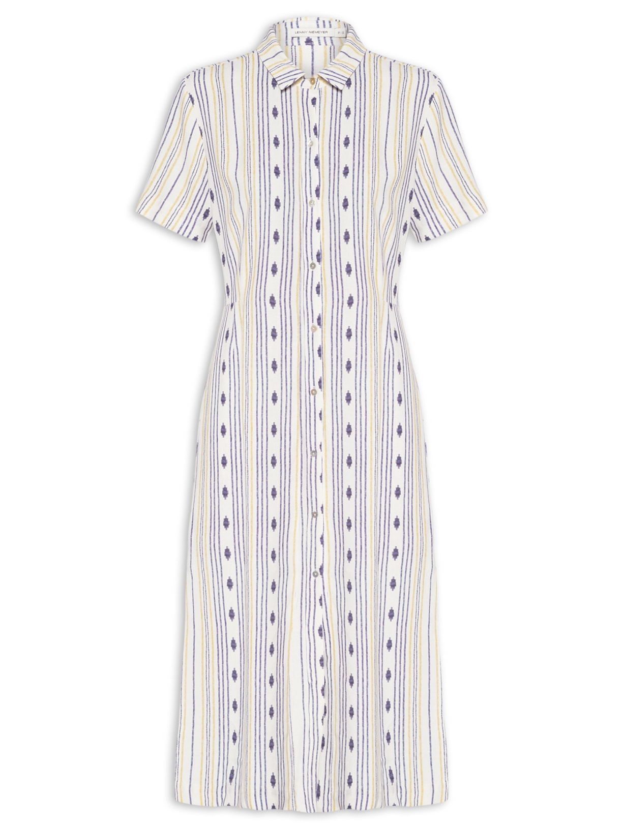 Chemisier Feminino Básico - Branco