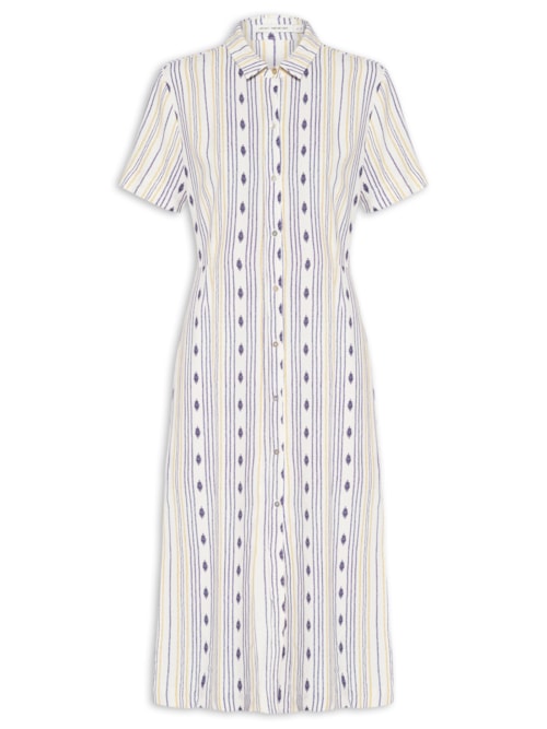 Chemisier Feminino Básico - Branco
