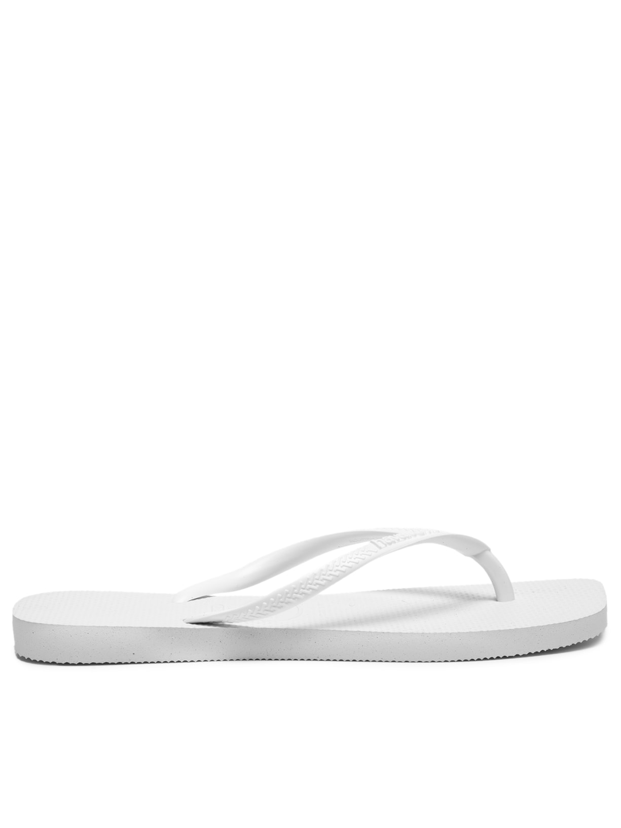 Chinelo Feminina Slim Square - Branco
