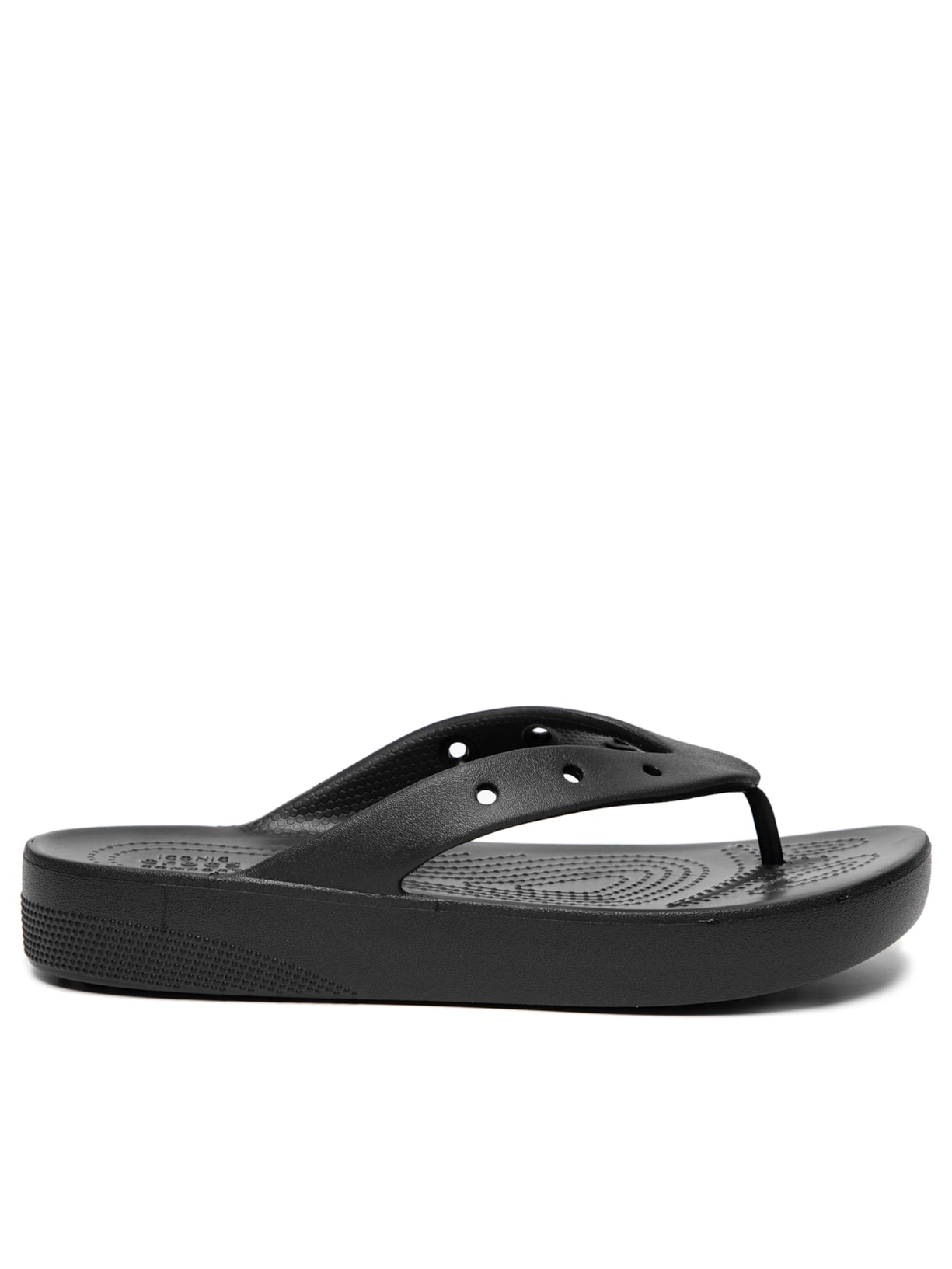 Chinelo Feminino Classic Platform Flip - Preto