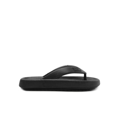 Chinelo Feminino De Dedo Preto Pillow - Preto