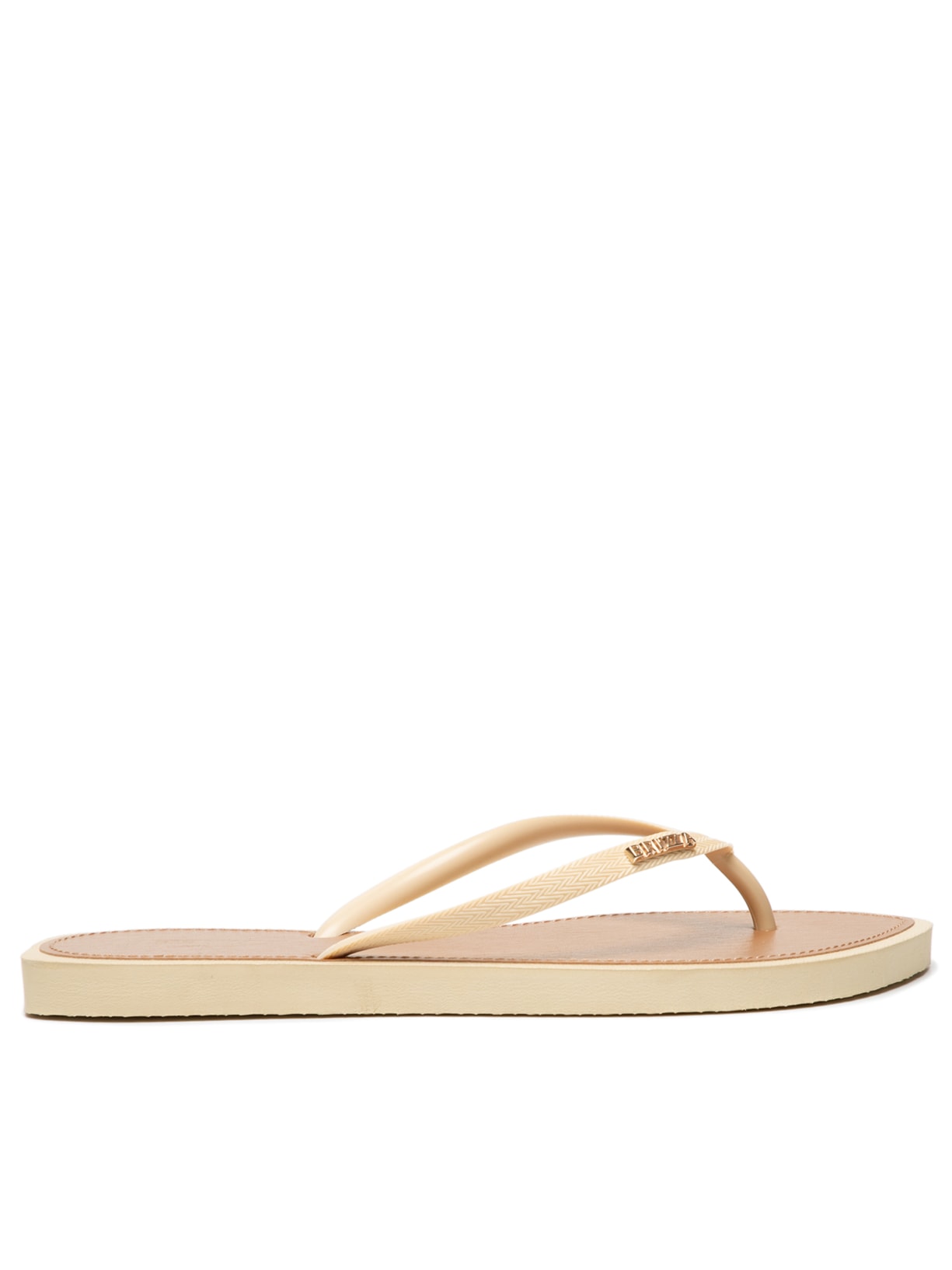 Chinelo Feminino de Leaf Recouro - Off White